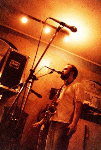 Micha mit Stimme und Sax, Rhede, 1987